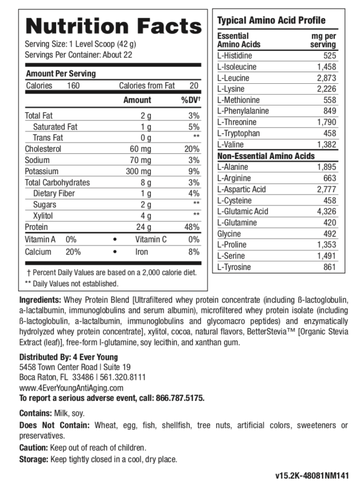 supplement facts